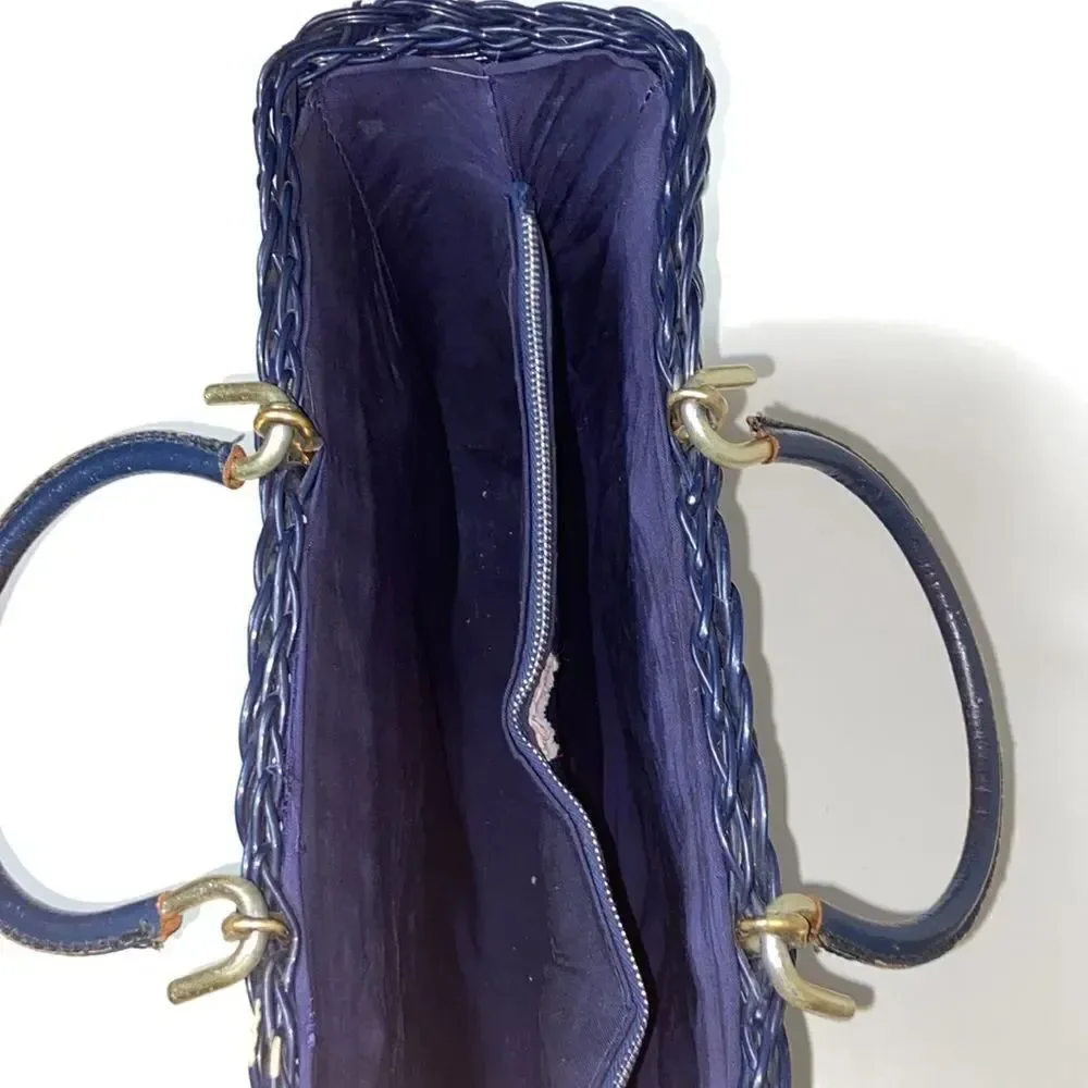 Handmade Made In Hong Kong Plastic & Metal Women Handbags